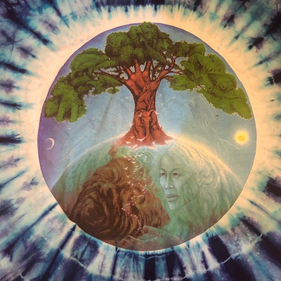Anvil Other - Vintage NWOT Tie Dye Early 1990s “Tree of Life”